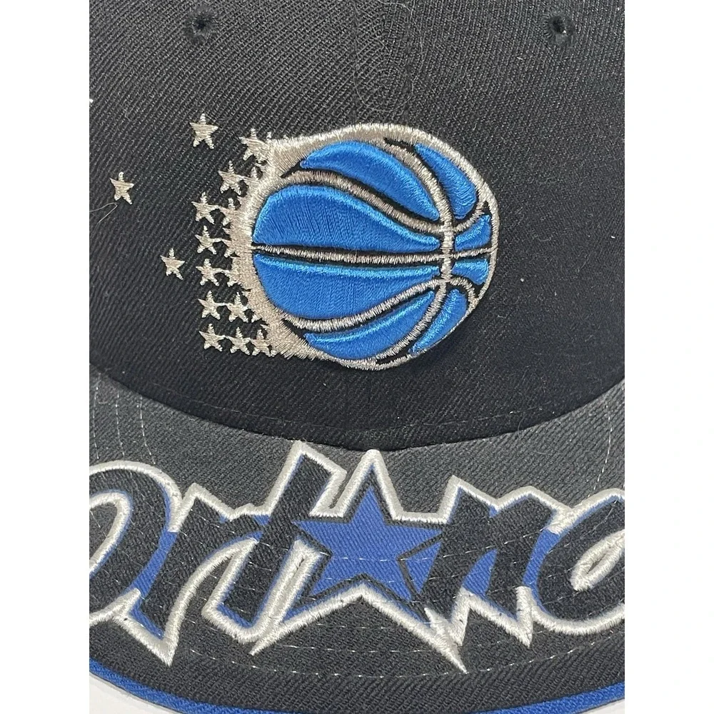 New Era‎ 59FIFTY Orlando Magic Hat 7 3/8 NBA Hardwood Classics Big Logo Fitted
